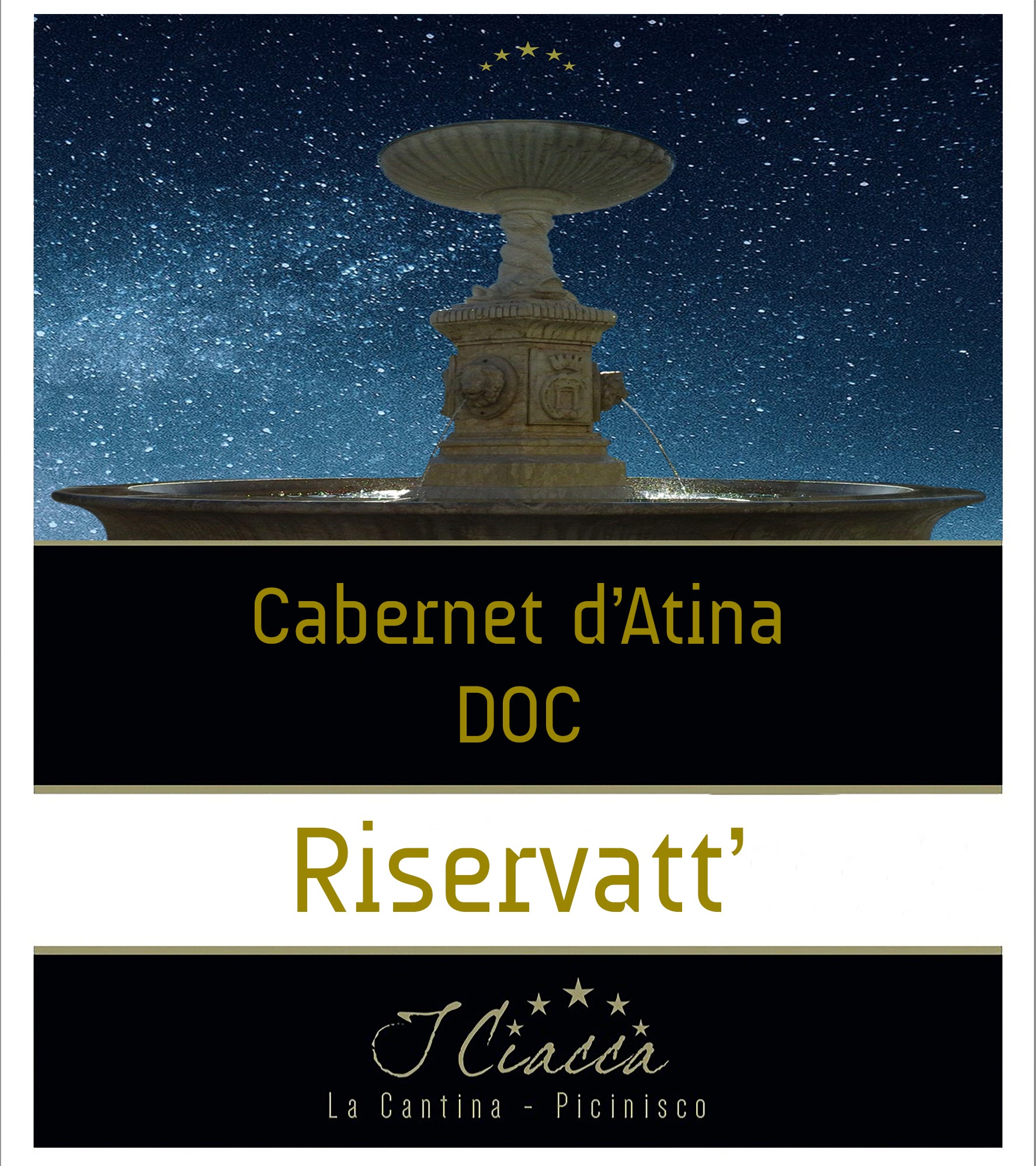 Cabernet d'Atina DOC Riserva - I Ciacca