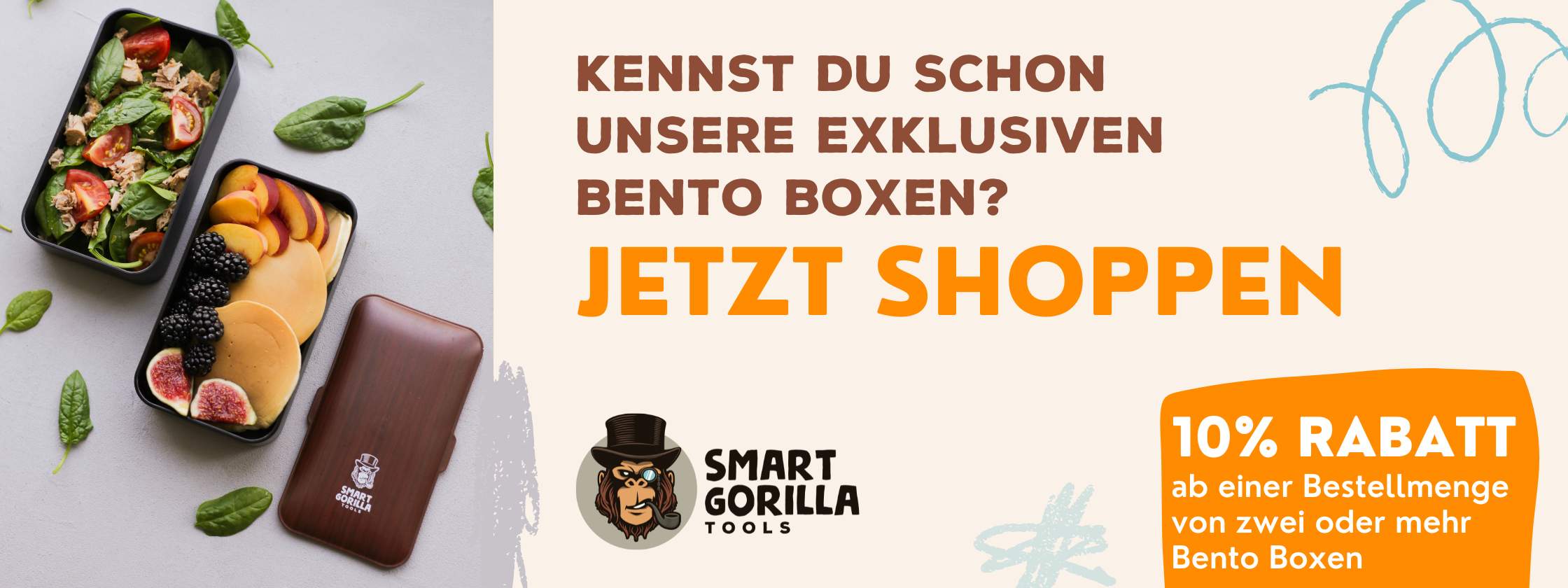 Blog Beitrag: Bento Box für Arbeit - Jetzt gleich die passende Bento Box dazu kaufen bei Smart Gorilla Tools