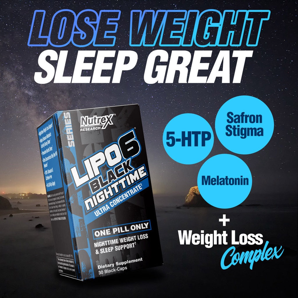 Nutrex Research LIPO-6 Black Nighttime - Features