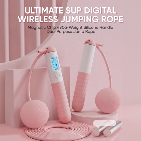 Ultimate Sup Digital Wireless Jumping Rope,  Intelligent Counting, Timing, Anti Slip, Exercise Skipping Rope For Fitness - main product