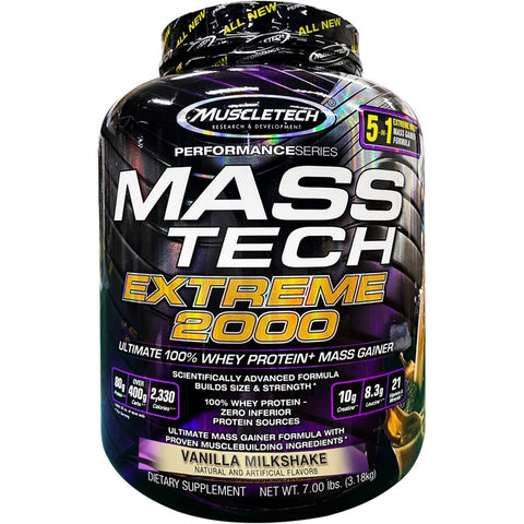 MuscleTech Mass Tech vs MuscleTech Mass Tech Extreme 2000: What's The Differences