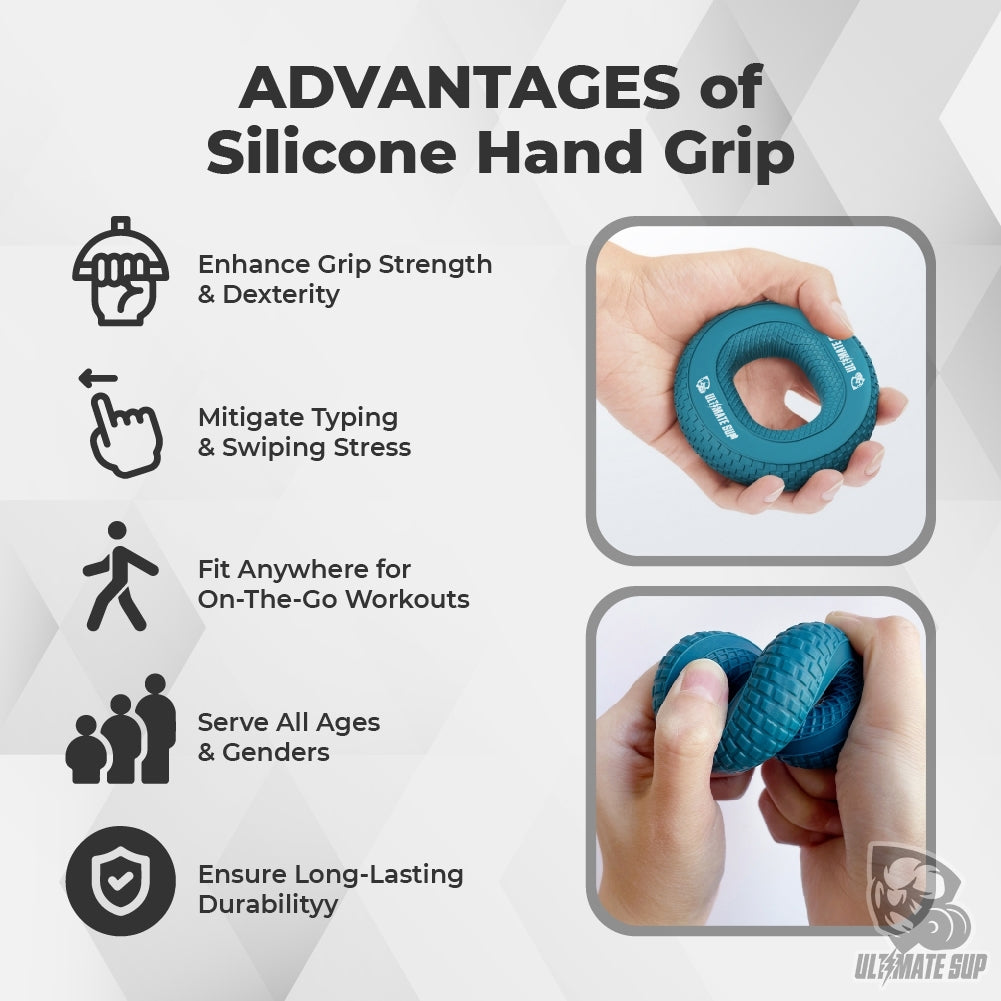 Ultimate Sup, Silicone Hand Grip, 20-80lb, advantage