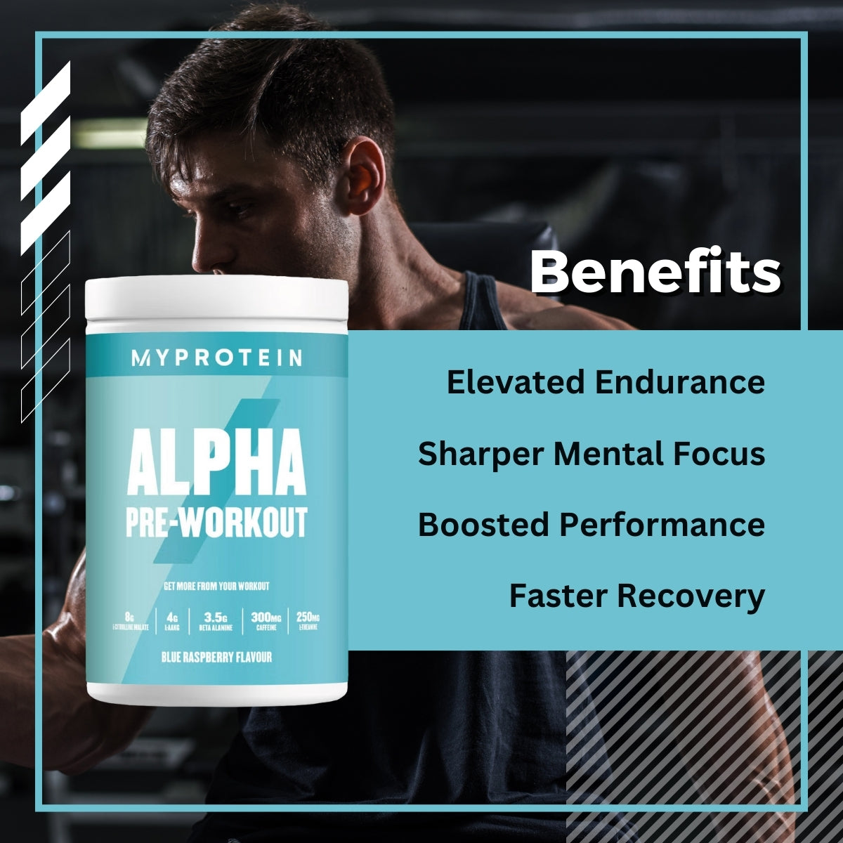 MyProtein Alpha Pre Workout - benefits