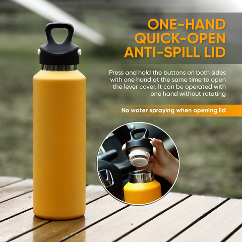 Ultimate Sup, Insulated Stainless Bottle - USING