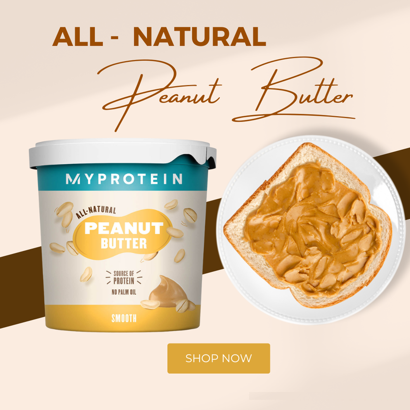 Myprotein Natural Peanut Butter Suggested Use