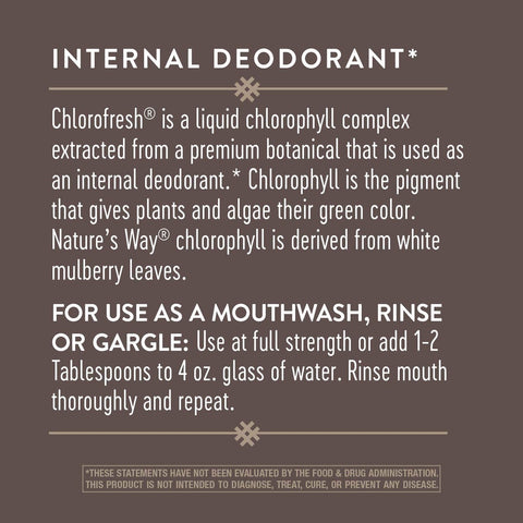 Nature's Way, Chlorofresh - introduction