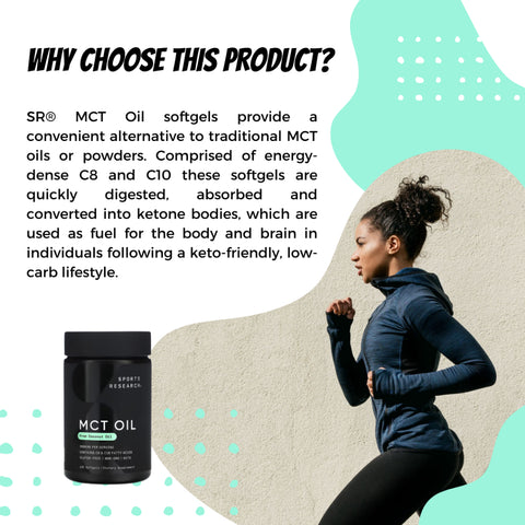 Sports Research MCT Oil Softgels For Weight Loss - why choose