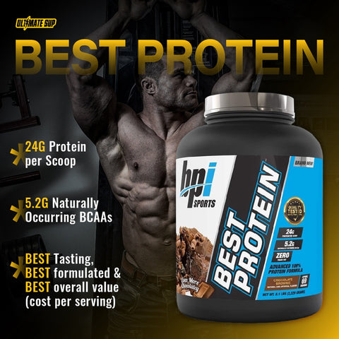 BPI Sports, Best Protein, Advanced 100% Protein Formula - protein