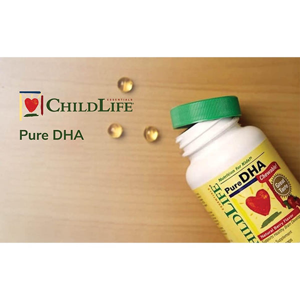 ChildLife, Pure DHA, Chewable, Natural Berry Flavor - brand