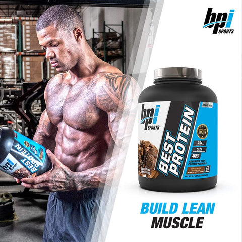 BPI Sports, Best Protein, Advanced 100% Protein Formula - build muscle