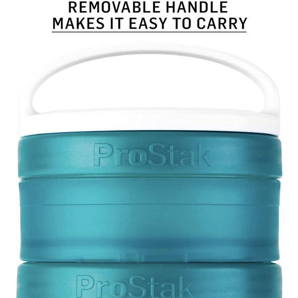 Blender Bottle Prostak Expansion Pak Starter 3Pak w/Handle - Ultimate Sup - portable