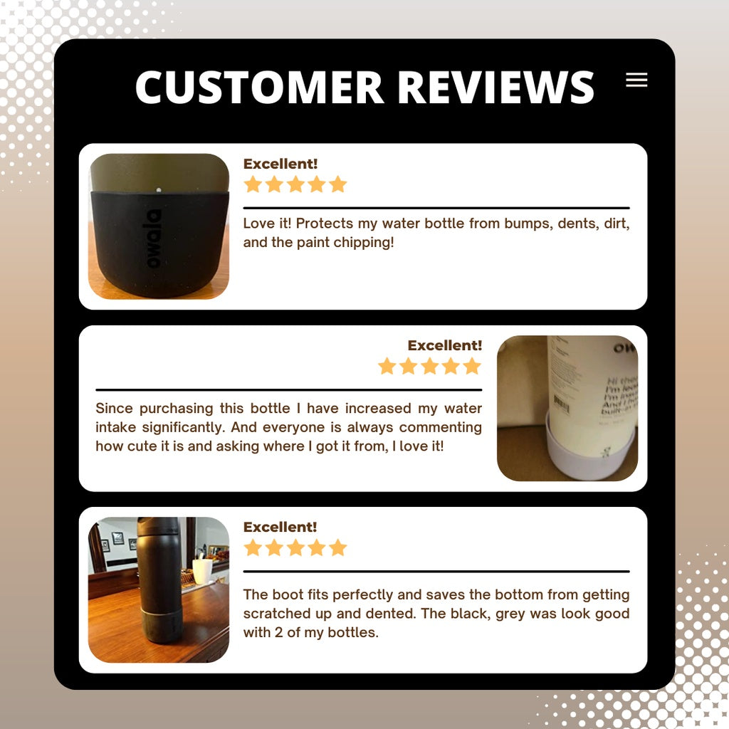 Owala, Bottle Boot Customer Reviews