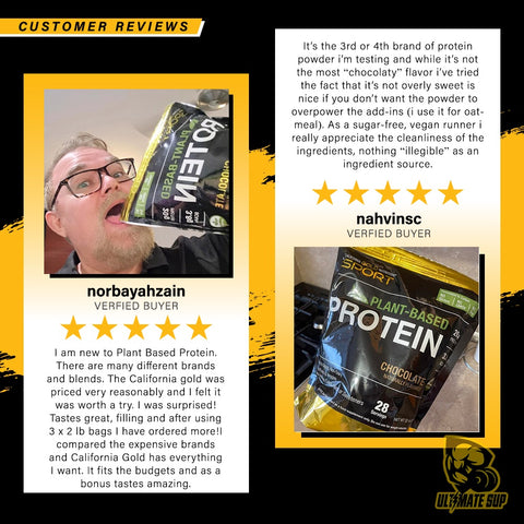 California Gold Nutrition, Chocolate Plant Based Protein - review