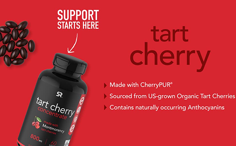 Sports Research Tart Cherry Concentrate Features