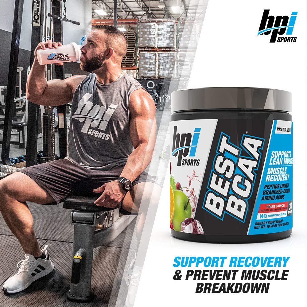 BPI Sports, Best BCAA support Muscle Recovery | Protein Synthesis | Build Lean Muscle