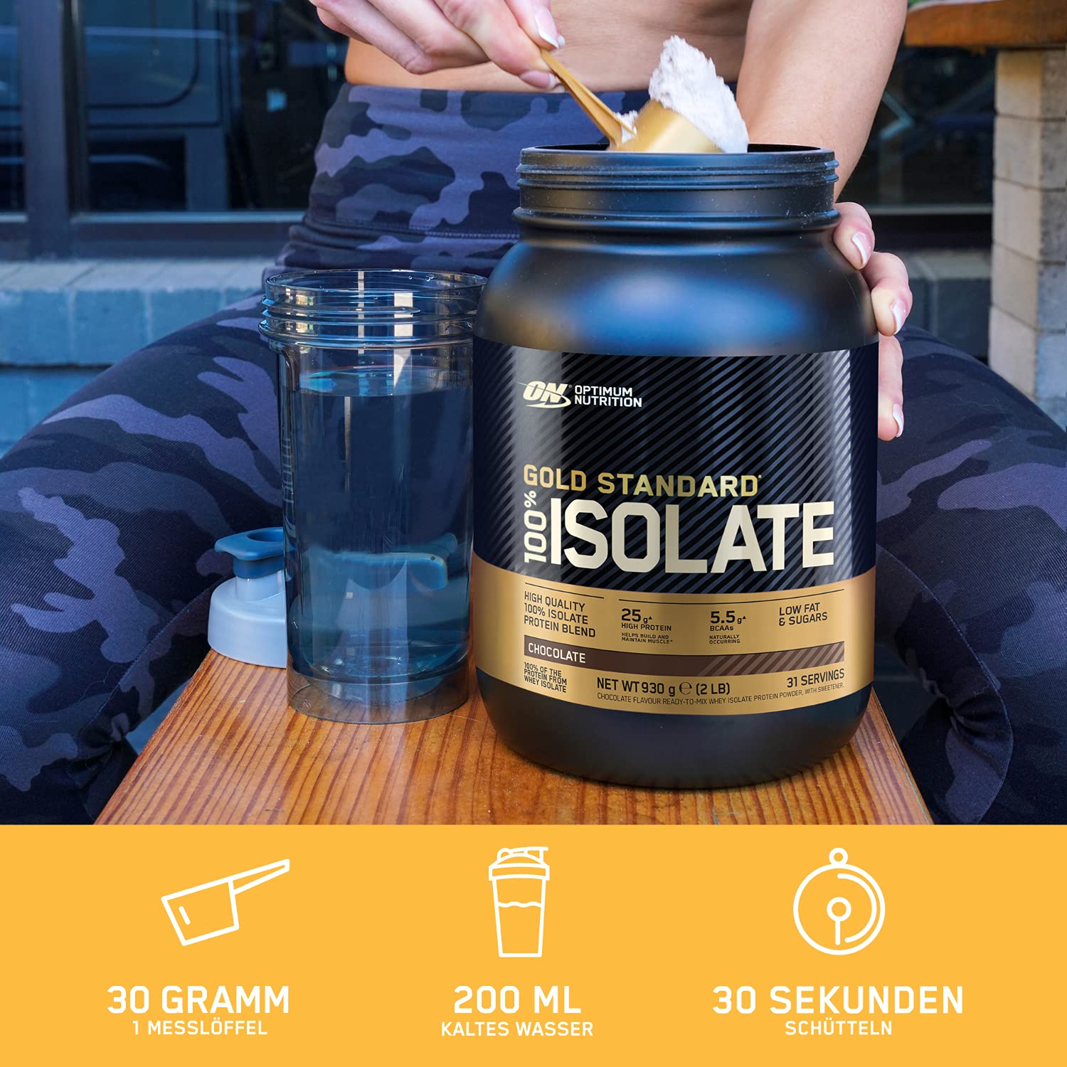 Optimum Nutrition Isolate Protein Suggested Use