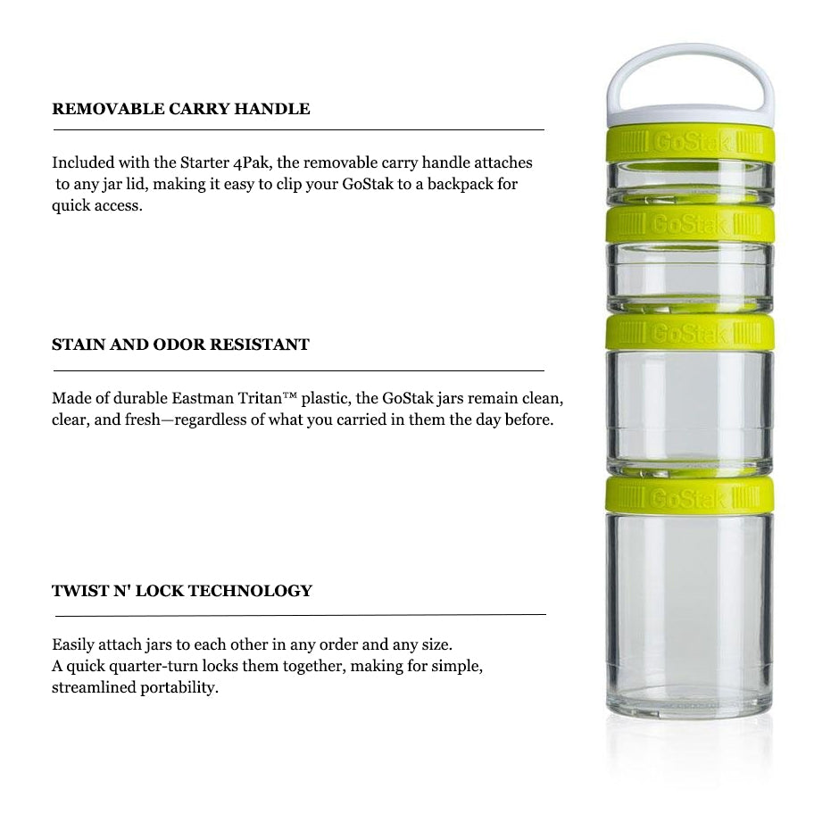 Blender Bottle GoStak® Starter 4 then trays for storing food – My