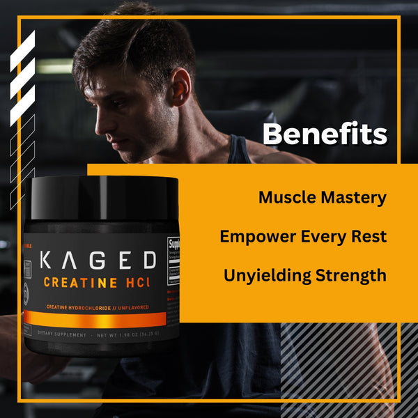 Kaged, Creatine HCl, Unflavored, 1.98 oz (56.25 g) - Benefits