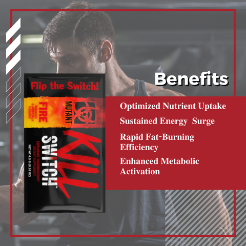 KILL SWITCH Ultra Thermo FIRE 4.5g Single Serve, Benefits