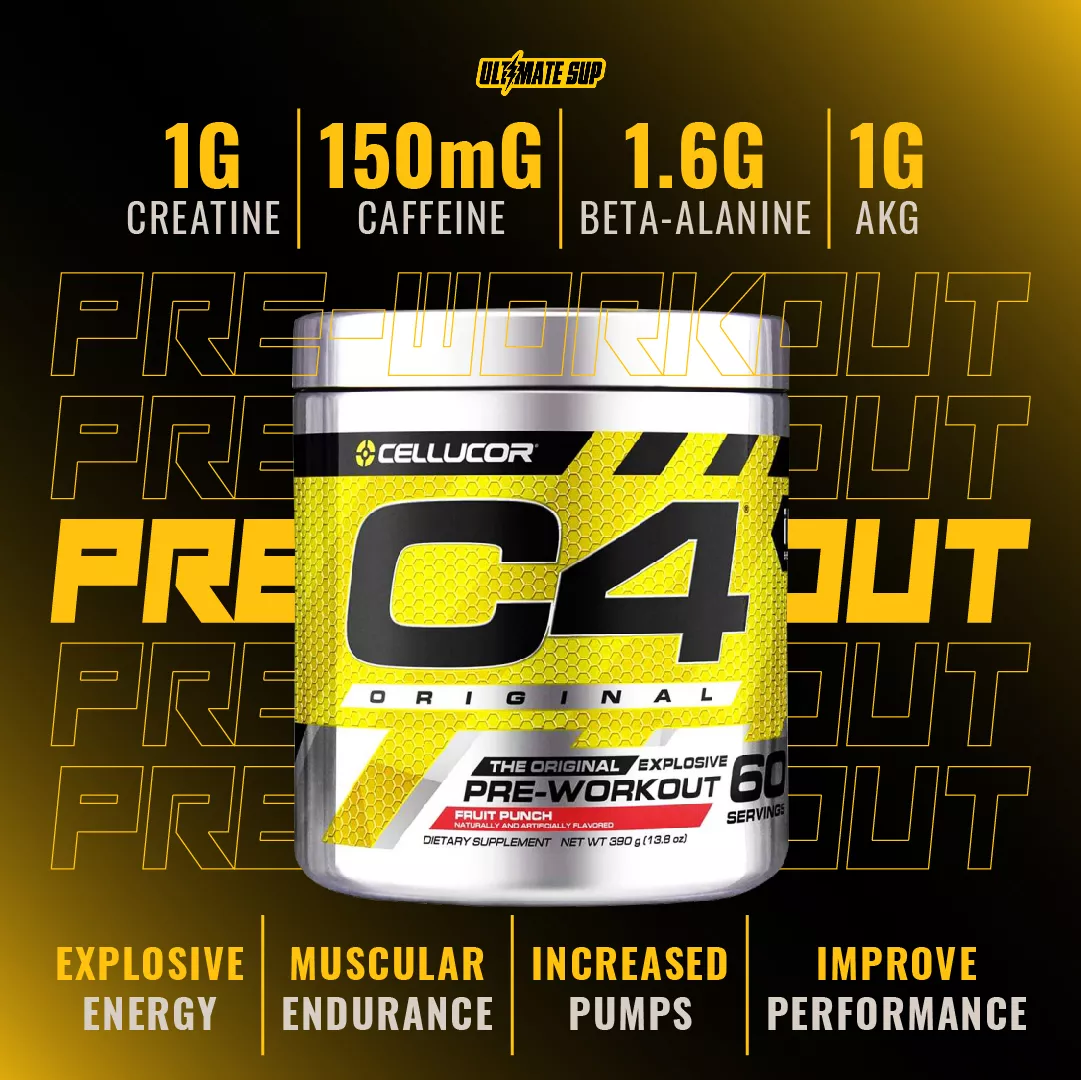 Cellucor, C4 Original Explosive, Pre Workout