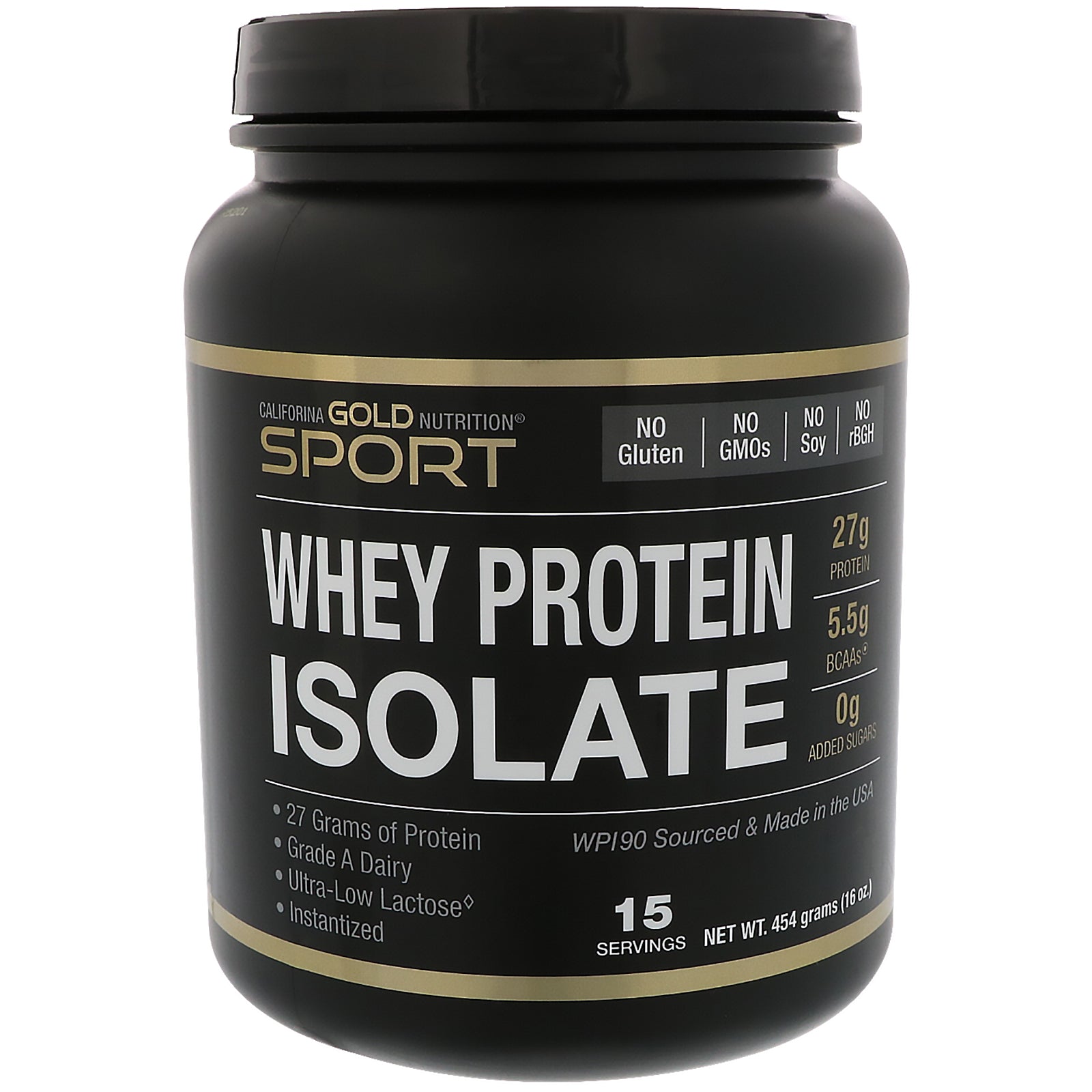 California Gold Nutrition Whey Protein Isolate