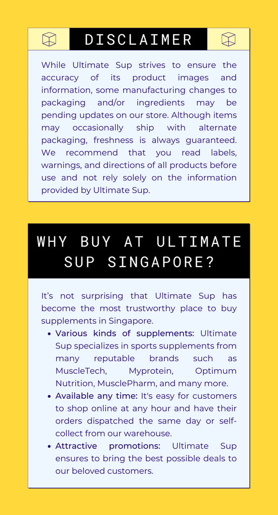 Ultimatesup NBR Yoga Mat - disclaimer