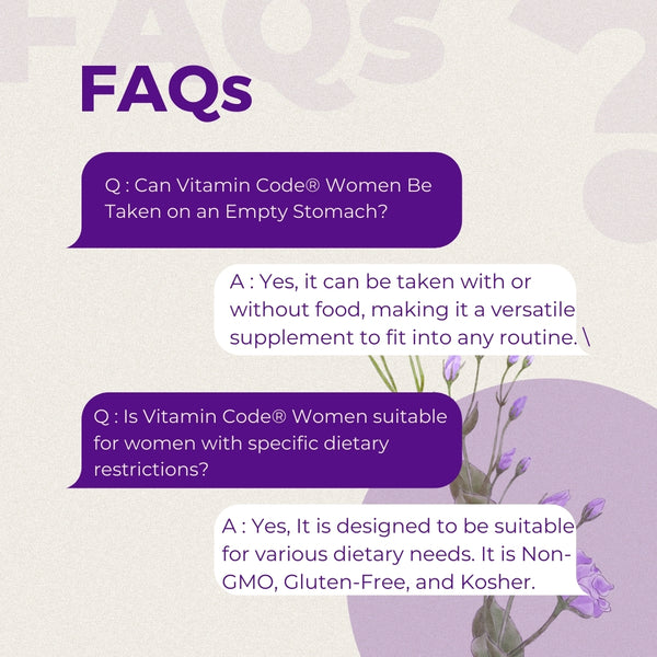 Garden of Life Multivitamin for Women - Vitamin Code - FAQs