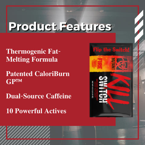 KILL SWITCH Ultra Thermo FIRE 4.5g Single Serve, Product  Features