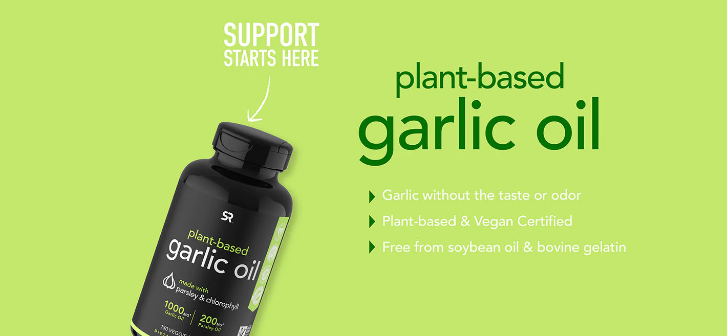 Sports Research Garlic Oil Main Features