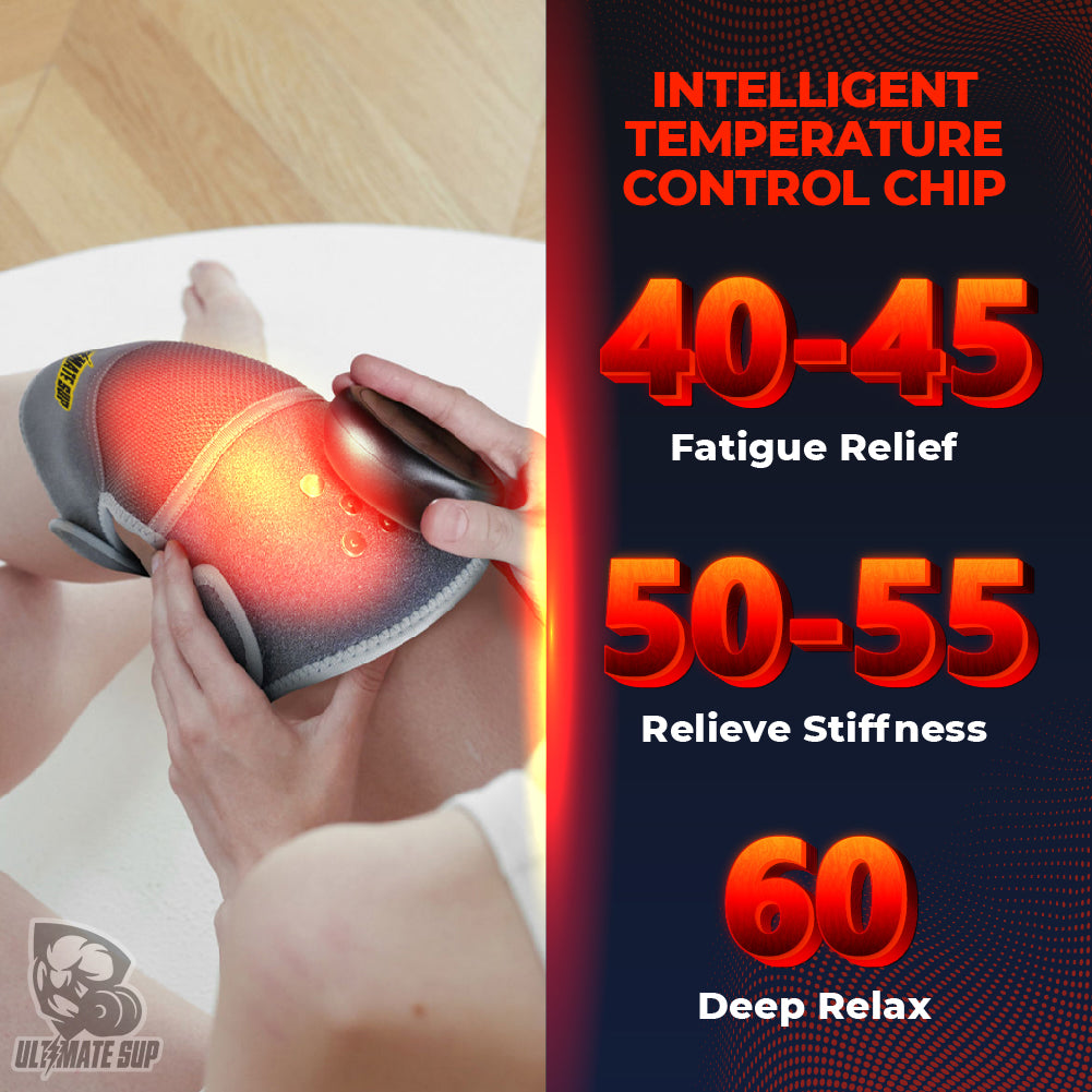 Ultimate Sup, HeatPulse Knee Massager, 74mm - temperature