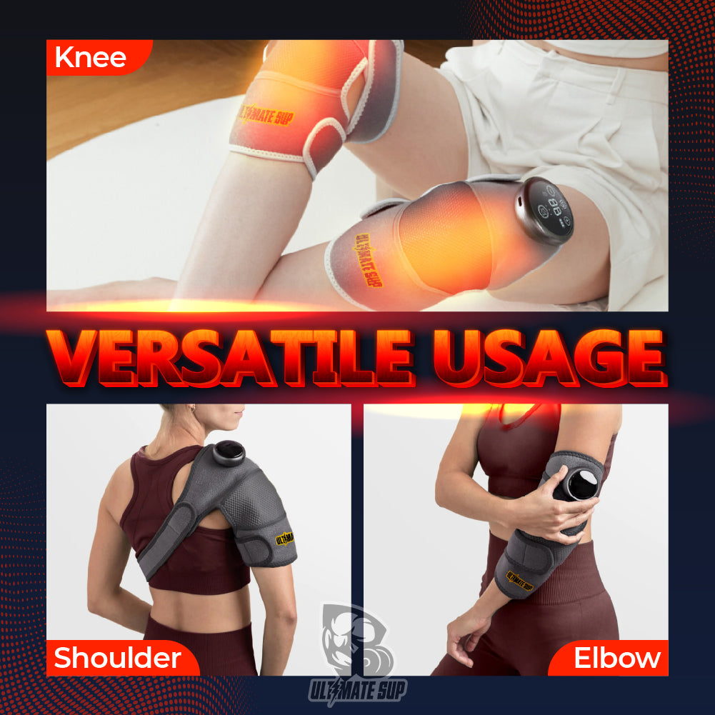 Ultimate Sup, HeatPulse Knee Massager, 74mm - useage