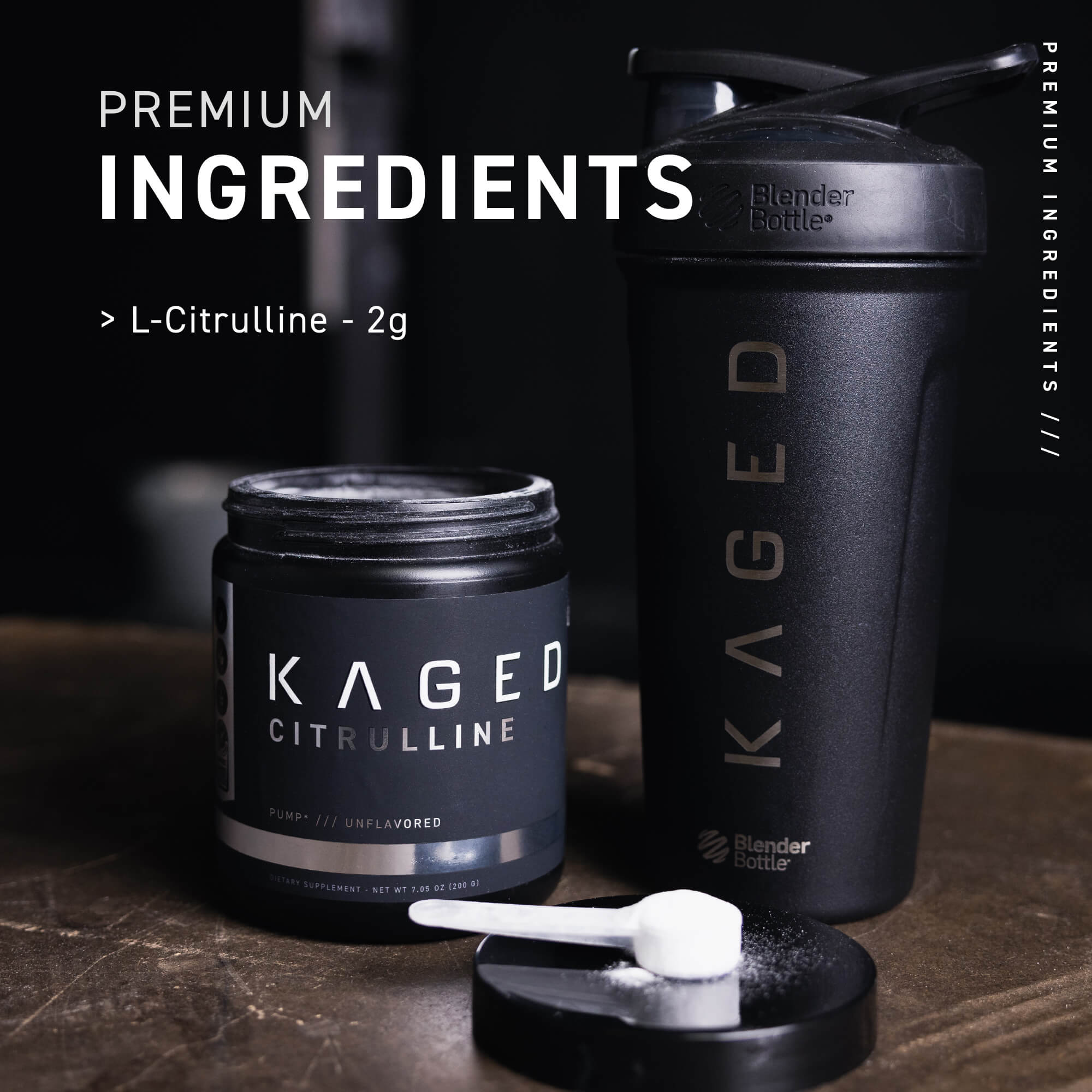 Kaged Muscle Citrulline Premium Ingredient