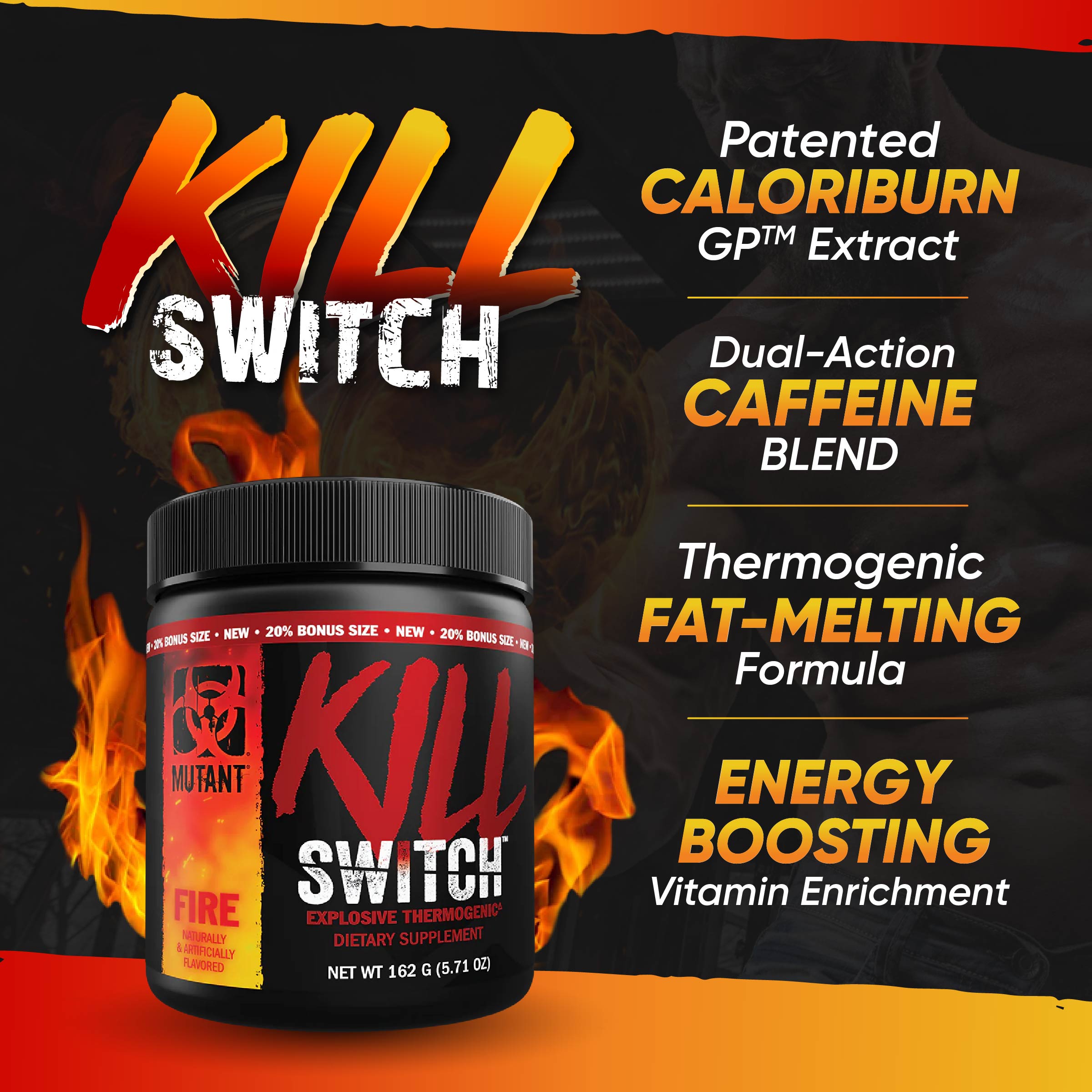 features - Mutant KILL SWITCH Thermo 162g