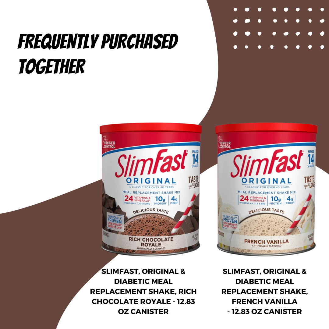 SlimFast Original & Diabetic Meal Replacement Shake - Recommend