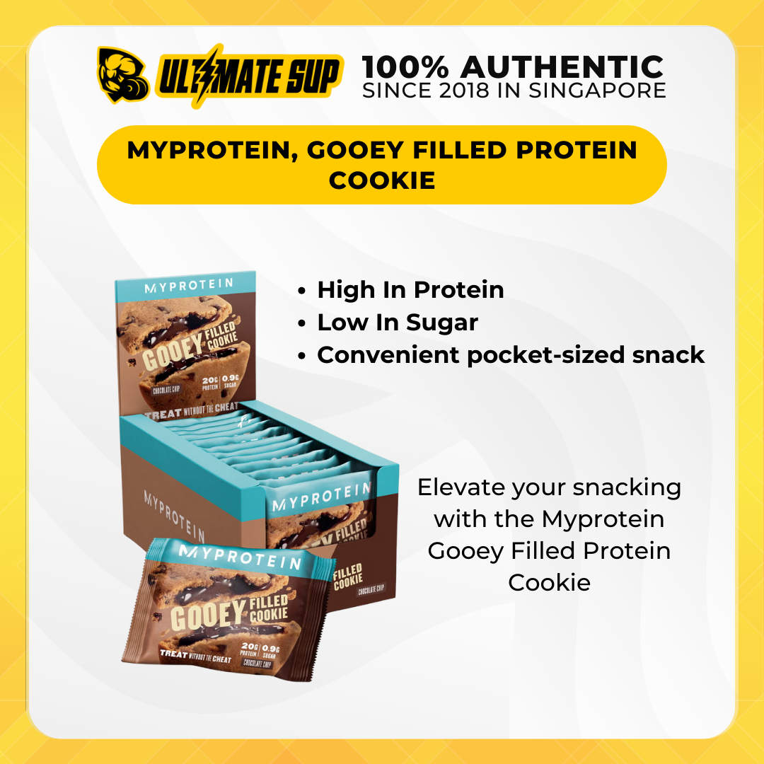 Myprotein Gooey Filled Protein Cookie, Various Flavors, 3-12 packs - features