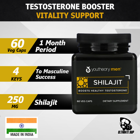 youtheory men shilajit testosteron booster vitality support