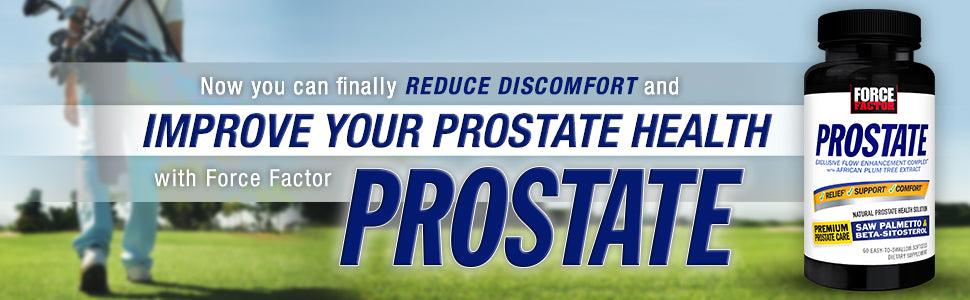 Force Factor Prostate Banner