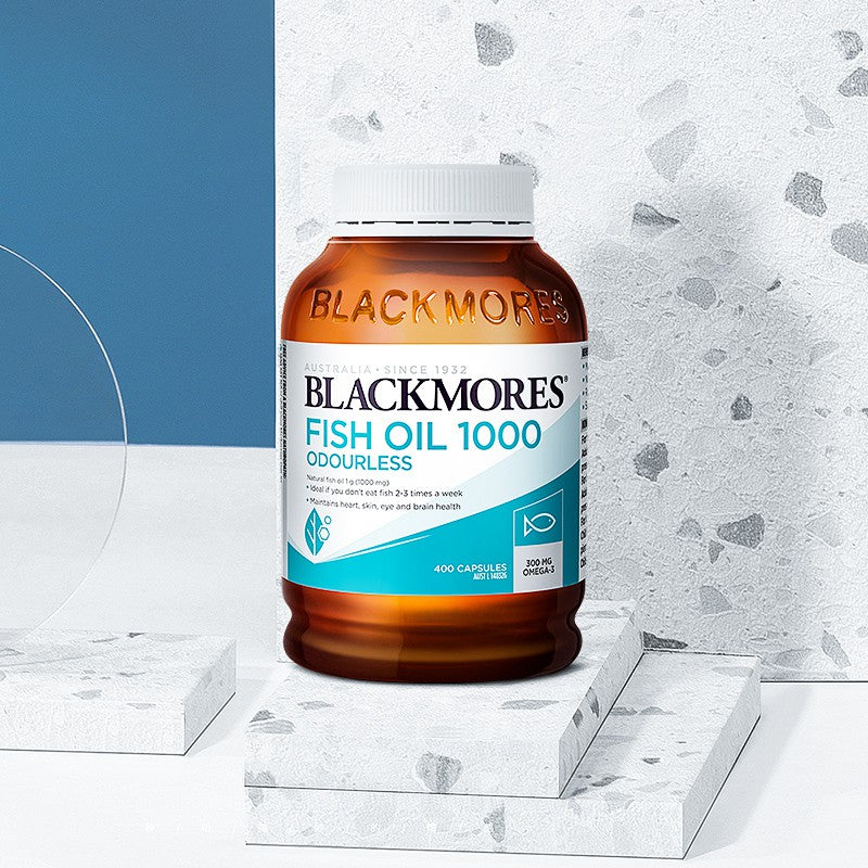 Blackmores Odourless Fish Oil 1000mg 400cap New Packaging