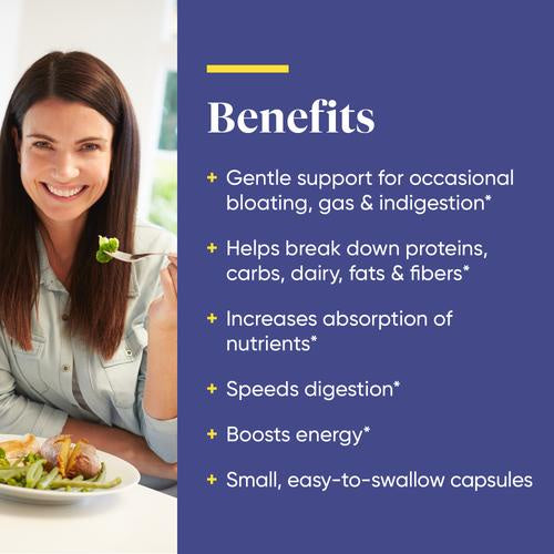 Enzymedica Digest Basic 30-180 Counts - benefits
