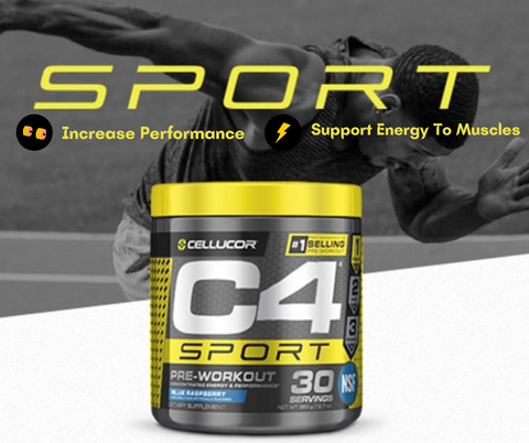 C4 Sport is a quick boost, giving you an optimized exercise - Ultimate Sup