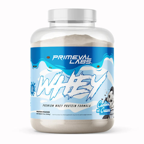 Primeval Labs, Whey, Premium Whey Protein 5lbs