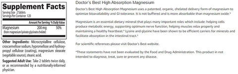 Doctor's Best Magnesium 3