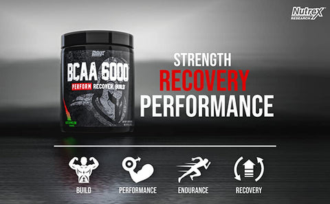 Nutrex Research BCAA Powder 6000 - Benefits