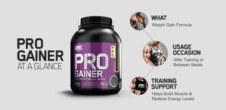 Optimum Nutrition PRO GAINER At A Glance