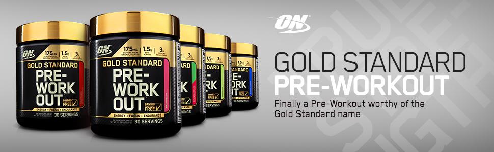 Optimum Nutrition Gold Standard Pre Workout New Look