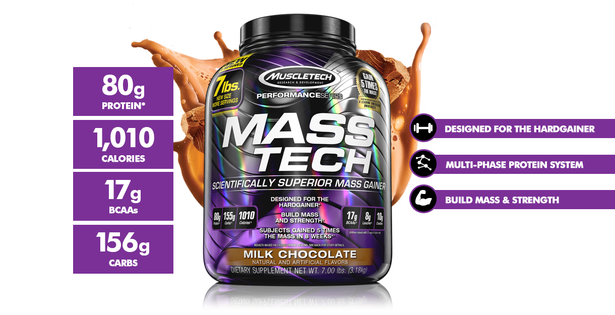 Muscletech, Mass Tech, 6-7 lbs