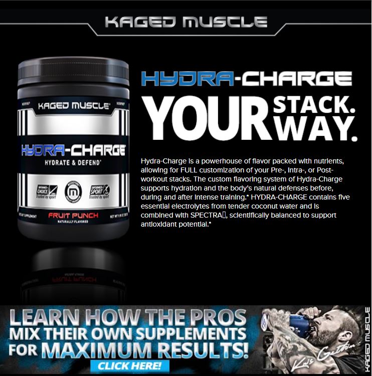 Kaged Muscle, Hydra-Charge | Hydrate & Defend Before, During, After intense training 276 g