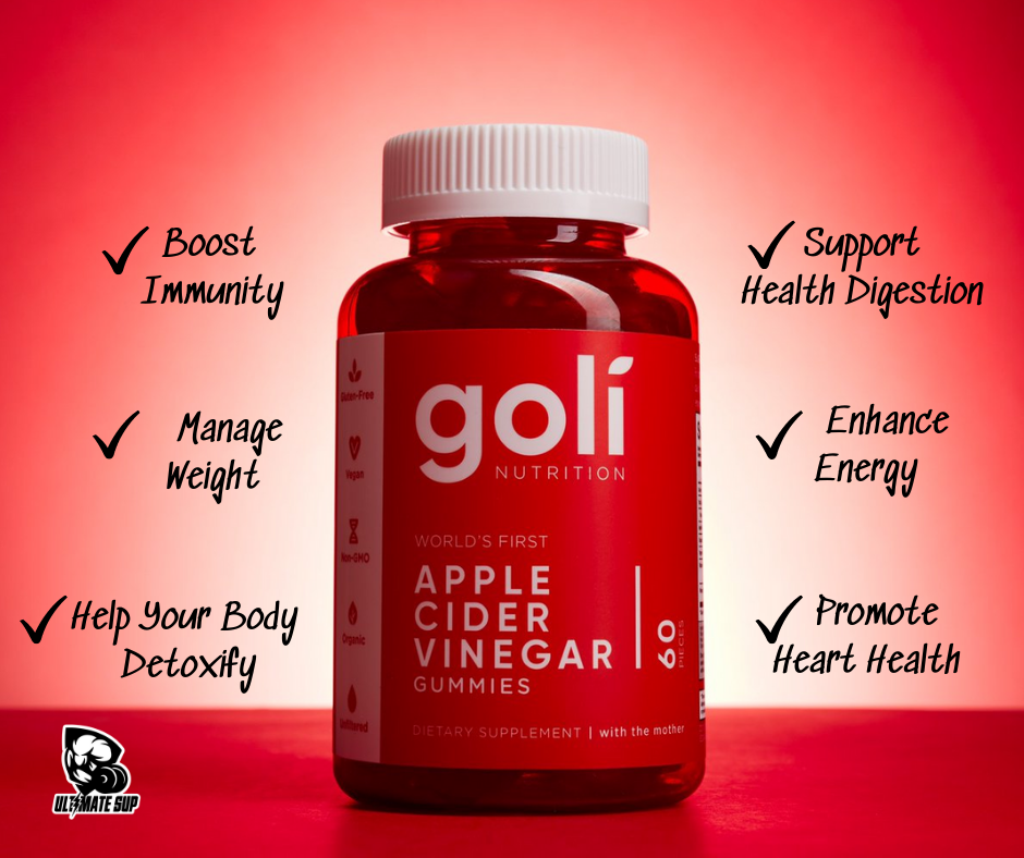 GOLI Nutrition, Apple Cider Vinegar Gummy, 60 gummies, benefit