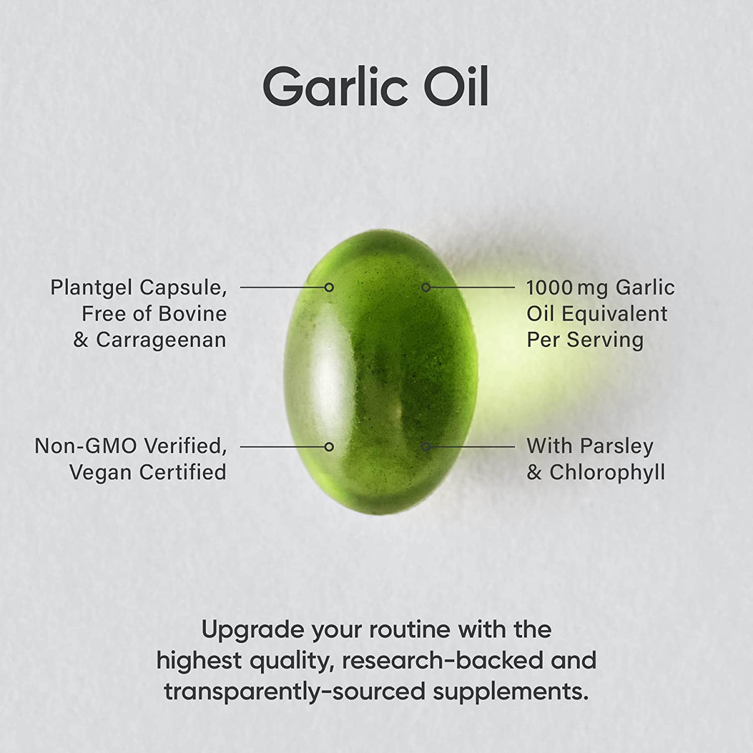 Sports Research Garlic Oil Ingredients