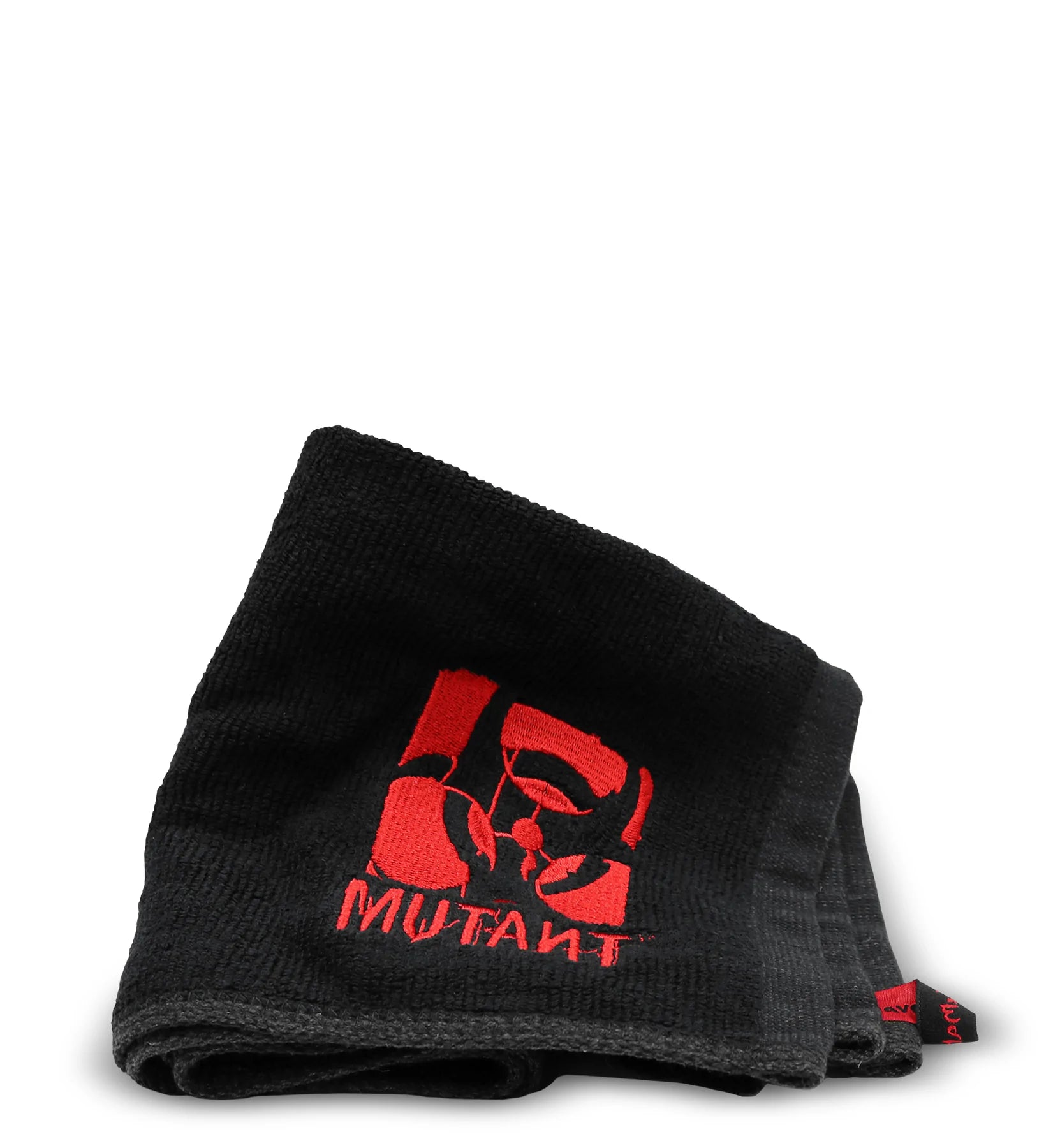 Mutant Black Towel/ Red Modified Biohazard Logo- BLACK TOWEL